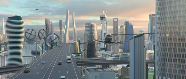 未来,城市空中交通在解决城市交通拥堵,交通事故和空气污染等方面