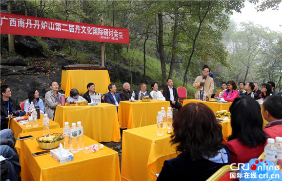 第二届丹文化国际研讨会在广西丹炉山景区召开